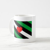 Mug Drapeau de fierté Leather Boi (Devant gauche)