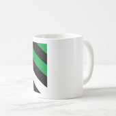 Mug Drapeau de fierté Leather Boi (Devant droit)
