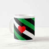 Mug Drapeau de fierté Leather Boi (Devant gauche)