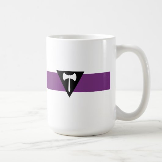 Mug Drapeau de fierté lesbienne (Droite)