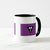 Mug Drapeau de fierté lesbienne (Devant droit)