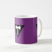 Mug Drapeau de fierté lesbienne (Devant droit)