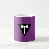 Mug Drapeau de fierté lesbienne (Centre)