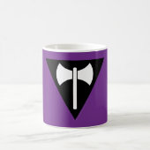 Mug Drapeau de fierté lesbienne SlipperyJoe puissant s (Centre)
