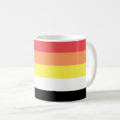 Mug Drapeau de fierté Lithsexuel (Devant droit)
