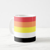 Mug Drapeau de fierté Lithsexuel (Devant gauche)