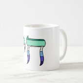 Mug Drapeau de fierté MLM Chai (Devant droit)