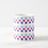 Mug Drapeau de fierté multilingue Couleurs À petits po (Centre)