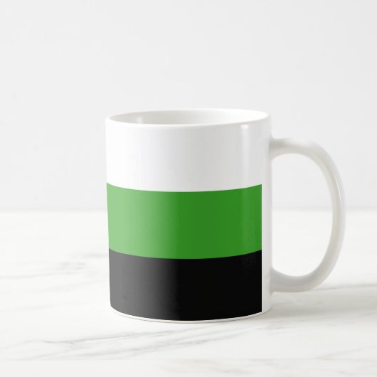 Mug Drapeau de fierté Neutrois (Droite)