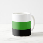 Mug Drapeau de fierté Neutrois (Devant droit)