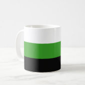 Mug Drapeau de fierté Neutrois (Devant gauche)