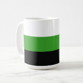Mug Drapeau de fierté Neutrois (Devant gauche)