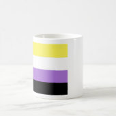 Mug Drapeau de fierté non binaire (Centre)