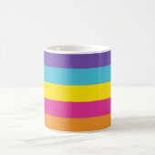 Mug Drapeau de fierté non binaire de genre (Centre)