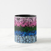 Mug Drapeau de fierté Omniromantique Fleuris Mignon Ré (Centre)