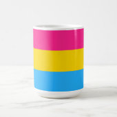 Mug Drapeau de fierté Pansexual LGBTQ (Centre)