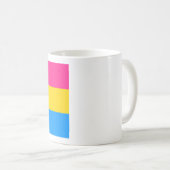 Mug Drapeau de fierté pansexuelle (Devant droit)
