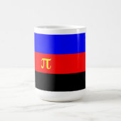 Mug Drapeau de fierté polyamoureuse (Centre)