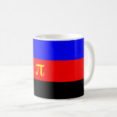 Mug Drapeau de fierté polyamoureuse (Devant droit)