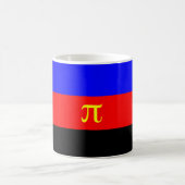 Mug Drapeau de fierté polyamoureuse (Centre)