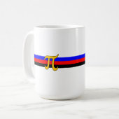 Mug Drapeau de fierté polyamoureuse (Devant gauche)