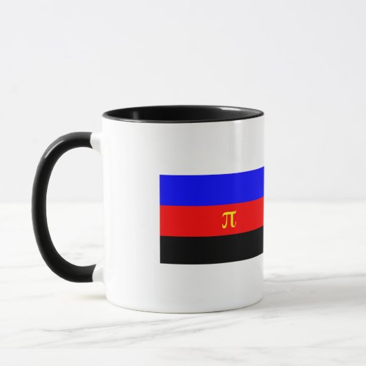 Mug Drapeau de fierté polyamoureuse (Gauche)