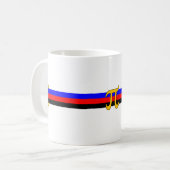 Mug Drapeau de fierté polyamoureuse (Devant gauche)