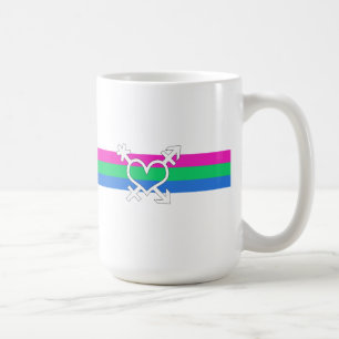 Mug Drapeau de fierté polysexuelle