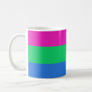 Mug Drapeau de fierté polysexuelle