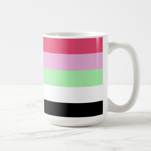 Mug Drapeau de fierté récipromantique (Droite)