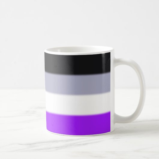 Mug Drapeau de fierté sexuelle tombée (Droite)
