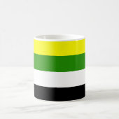 Mug Drapeau de fierté skoliosexuel (Centre)