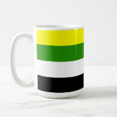 Mug Drapeau de fierté skoliosexuel (Gauche)