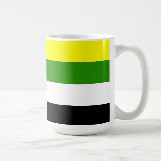 Mug Drapeau de fierté skoliosexuel (Droite)