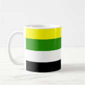 Mug Drapeau de fierté skoliosexuel (Gauche)