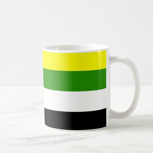 Mug Drapeau de fierté skoliosexuel (Droite)