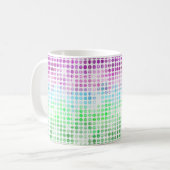 Mug Drapeau de fierté Toric abstrait boho éclectique G (Devant gauche)