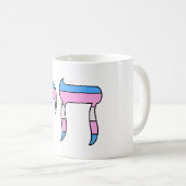 Mug Drapeau de fierté trans Chai (Devant droit)