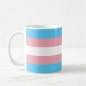 Mug Drapeau de fierté transgenre (Gauche)