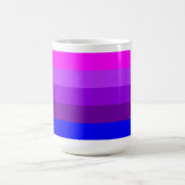 Mug Drapeau de fierté transgenre alternatif (Centre)