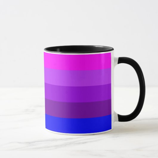 Mug Drapeau de fierté transgenre alternatif (Droite)