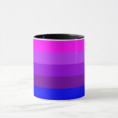 Mug Drapeau de fierté transgenre alternatif (Centre)