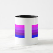 Mug Drapeau de fierté transgenre alternatif (Centre)