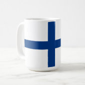 Mug Drapeau de Finlande (Devant gauche)