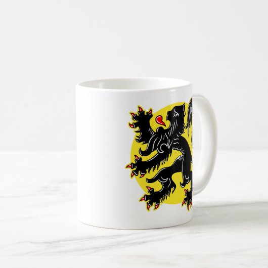 Mug Drapeau de Flandre (Devant droit)