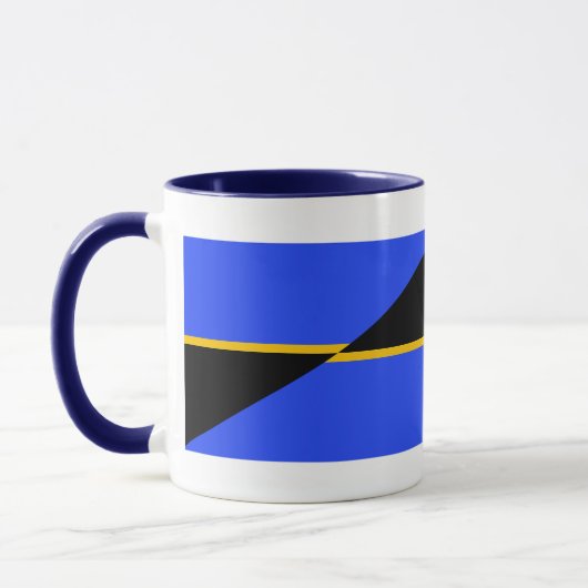 Mug Drapeau de Folsom, Californie (Gauche)