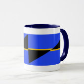 Mug Drapeau de Folsom, Californie (Devant droit)