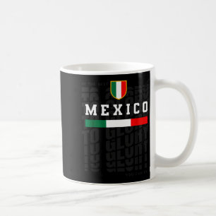 Mug Drapeau de football de soccer du Mexique Maillot v