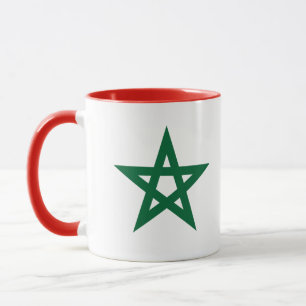 Mug Drapeau de football du Maroc