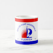 Mug Drapeau de Fort Lauderdale, Floride (Centre)